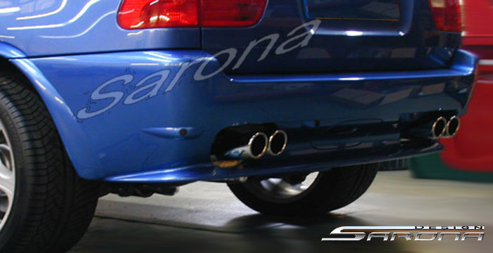 Custom BMW X5  SUV/SAV/Crossover Rear Bumper (2000 - 2006) - $750.00 (Part #BM-011-RB)